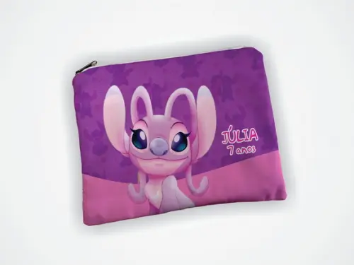 Necessaire 19x13cm Personalizada Stitch