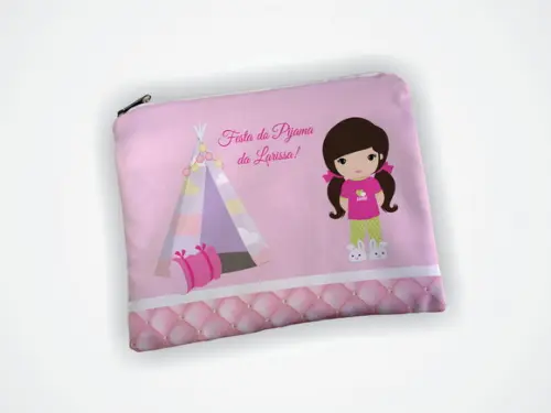 Necessaire Personalizada 19x13cm Festa do Pijama