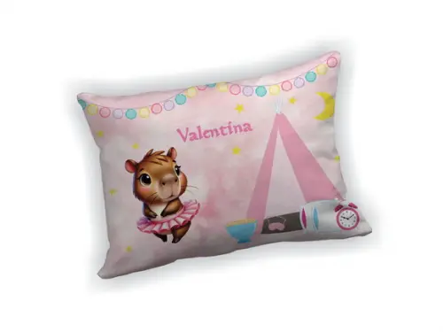 Almofada 18x28cm Personalizada Capivara