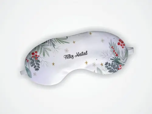 Lembrancinha Mascara de Dormir Tapa Olho Natal