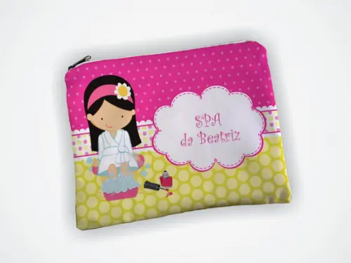 Lembrancinha Necessaire Personalizada 19x13cm Spa