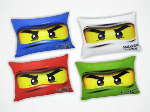 Almofada 18x28cm Personalizada Ninjago