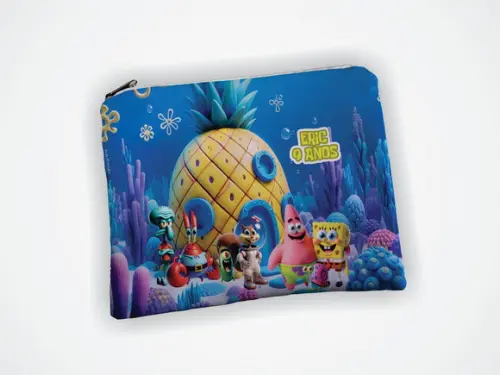 Lembrancinha Necessaire 19x13cm Bob Esponja