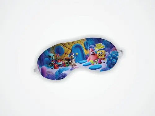 Lembrancinha Mascara de Dormir Bob Esponja