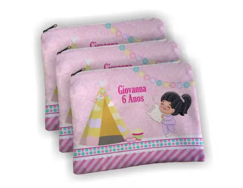 Necessaire Personalizada 19x13cm Festa do Pijama