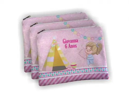 Necessaire Personalizada 19x13cm Festa do Pijama