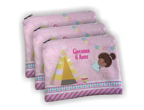 Necessaire 19x13cm Personalizado Festa do Pijama