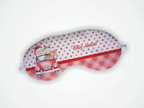 Lembrancinha Mascara de Dormir Tapa Olho Natal