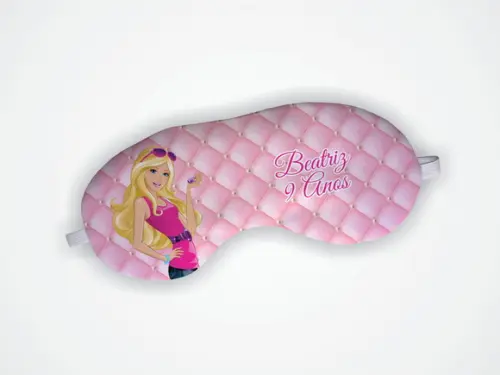 Lembrancinha Mascara de Dormir Barbie