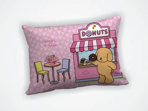 Mini Almofada 18x28cm Personalizada Bobbie Goods