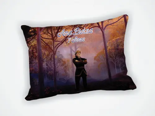 Mini Almofada 18x28cm Personalizada Frozen