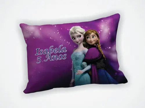 Mini Almofada 18x28cm Personalizada Frozen