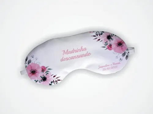 Máscara de Dormir Madrinha Rosa