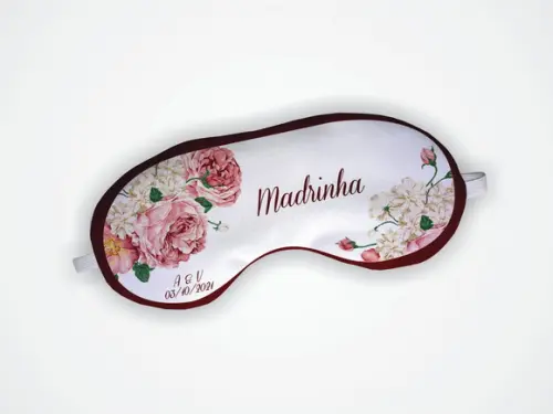Máscara de Dormir Madrinha Marsala