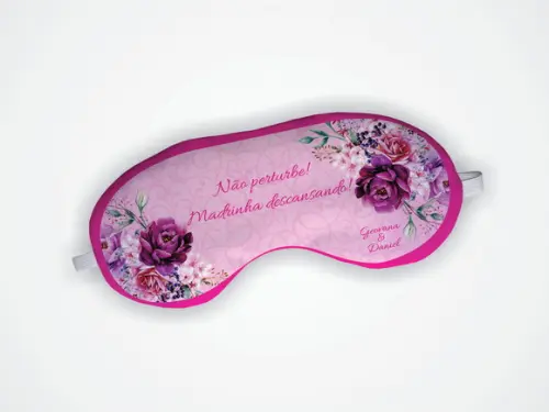 Máscara de Dormir Madrinha Rosa