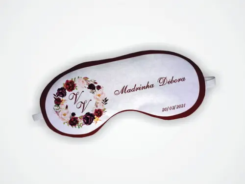 Máscara de Dormir Madrinha Marsala