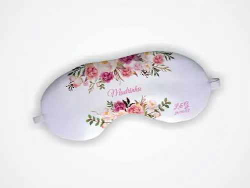 Máscara de Dormir Madrinha Rosa