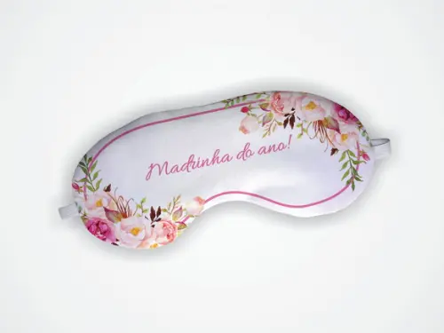 Máscara de Dormir Madrinha Rosa