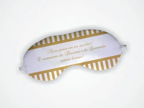 Máscara de Dormir Madrinha Casamento