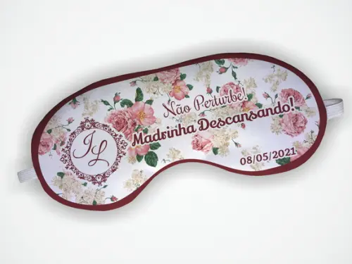 Máscara de Dormir Madrinha Marsala