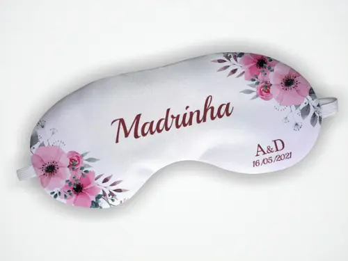 Máscara de Dormir Madrinha Rosa