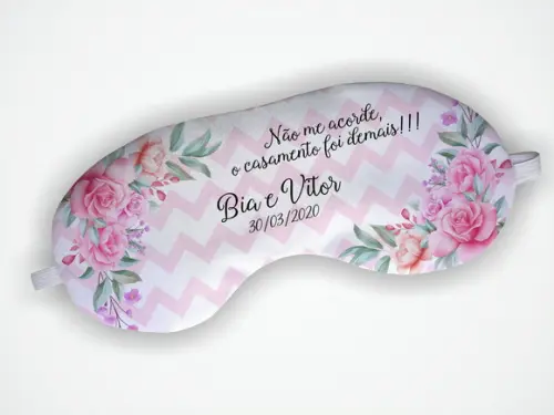 Máscara de Dormir Madrinha Rosa
