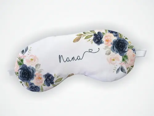 Máscara de Dormir Madrinha Casamento Azul