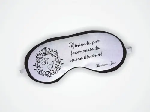 Máscara de Dormir Madrinha Casamento