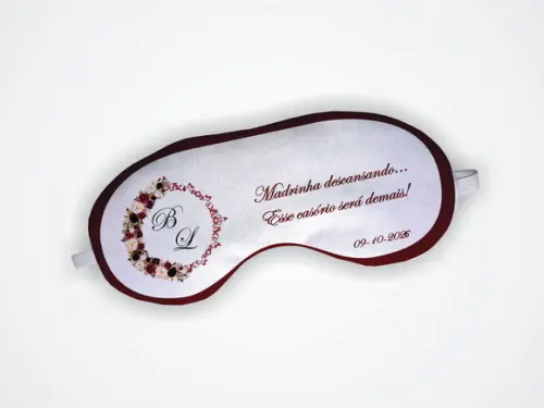 Máscara de Dormir Madrinha Casamento