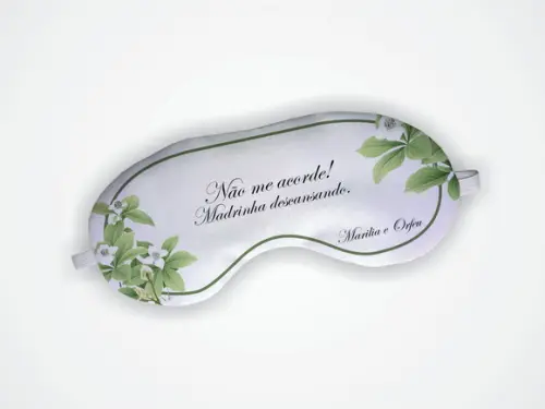 Máscara de Dormir Madrinha Casamento