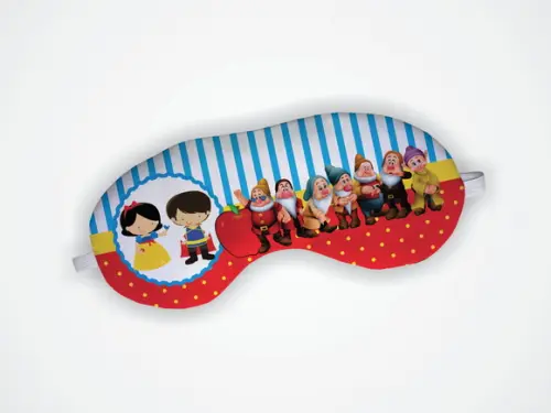 Mascara de Dormir Branca de Neve Brinde Corporativo
