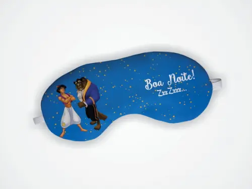 Mascara de Dormir Aladdin e Fera