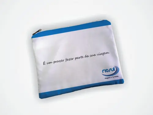 Necessaire 19x13cm Brinde Logo Corporativo