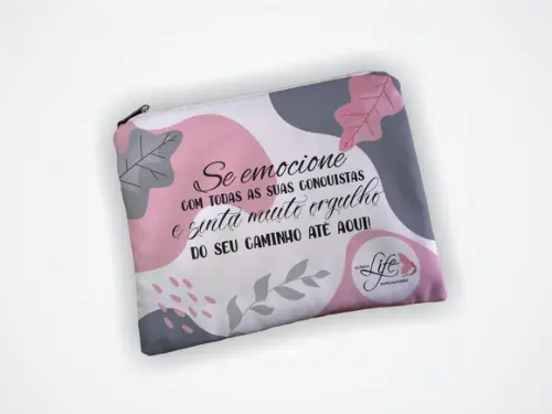 Necessaire 19x13cm Brinde Logo Corporativo