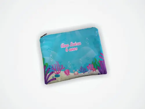 Necessaire 19x13cm Fundo do Mar