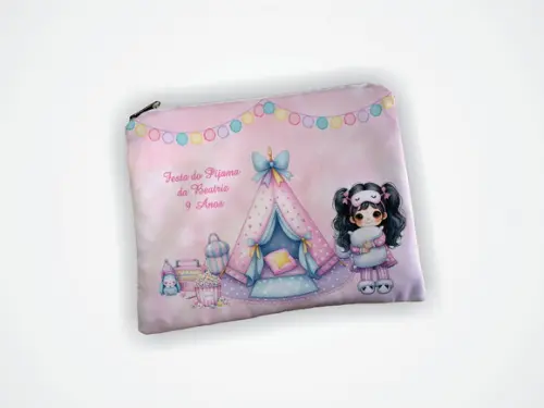 Necessaire 19x13cm Personalizado Festa do Pijama