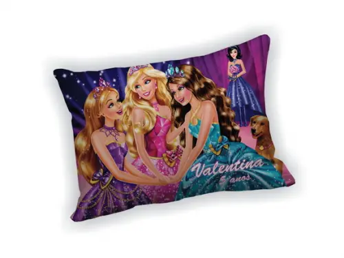 Almofada 18x28cm Personalizada Barbie