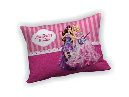 Almofada 18x28cm Personalizada Barbie