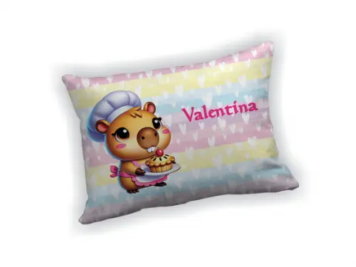 Almofada 18x28cm Personalizada Capivara