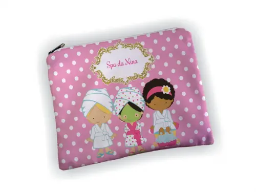 Lembrancinha Necessaire 19x13cm Festa Spa