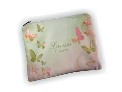 Necessaire 19x13cm Borboletas