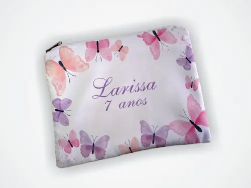 Necessaire 19x13cm Borboletas