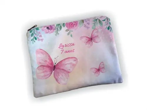 Necessaire 19x13cm Borboletas