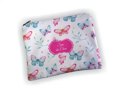 Necessaire 19x13cm Borboletas