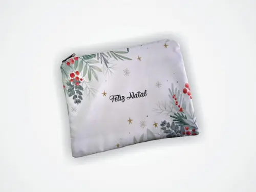 Necessaire 19x13cm Personalizada Natal
