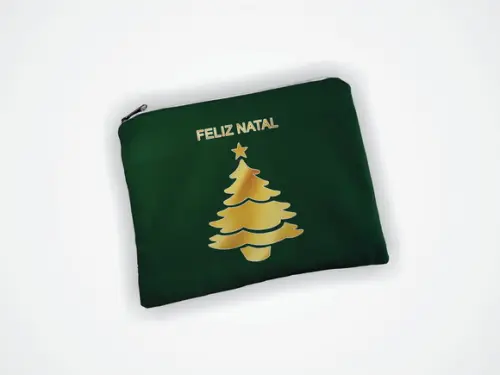 Necessaire 19x13cm Personalizada Natal