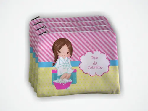 Lembrancinha Necessaire Personalizada 19x13cm Spa