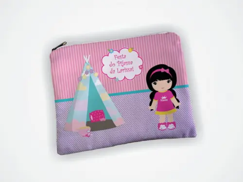 Necessaire Personalizada 19x13cm Festa do Pijama