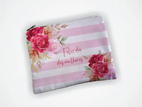 Necessaire Personalizada Floral