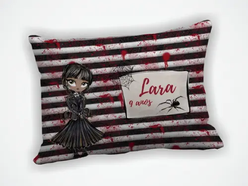 Almofada 18x28cm Personalizada Wandinha